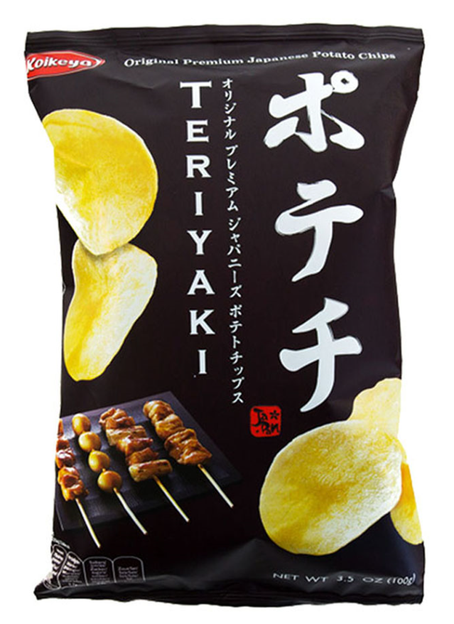 Koikeya Potato Crisps Teriyaki 12x100g
