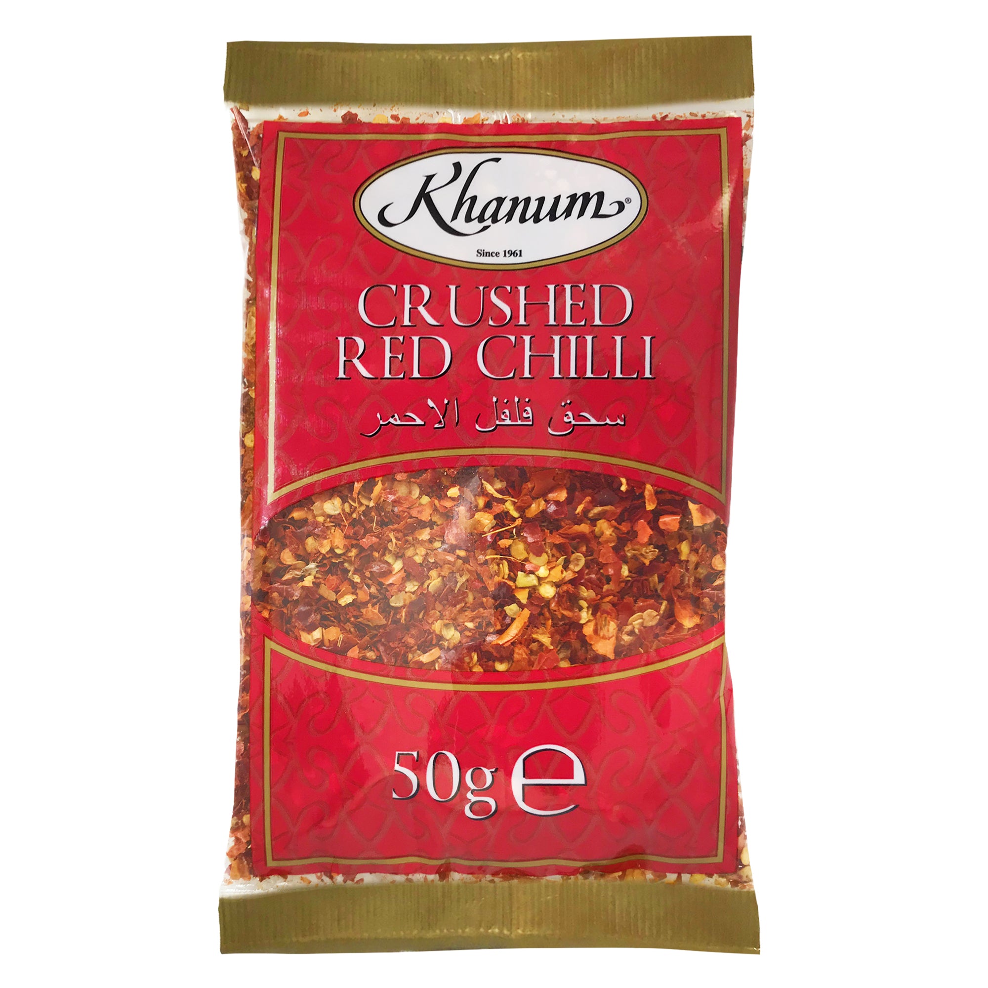 Khanum Crushed Red Chilli 20x50g