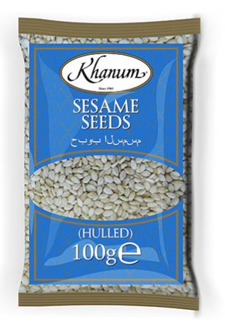 Khanum Sesame Seeds (Hulled) 20X100g