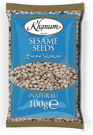 Khanum Sesame Seeds (Natural) 20X100g