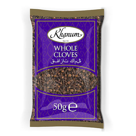 Khanum Whole Cloves 20x50g