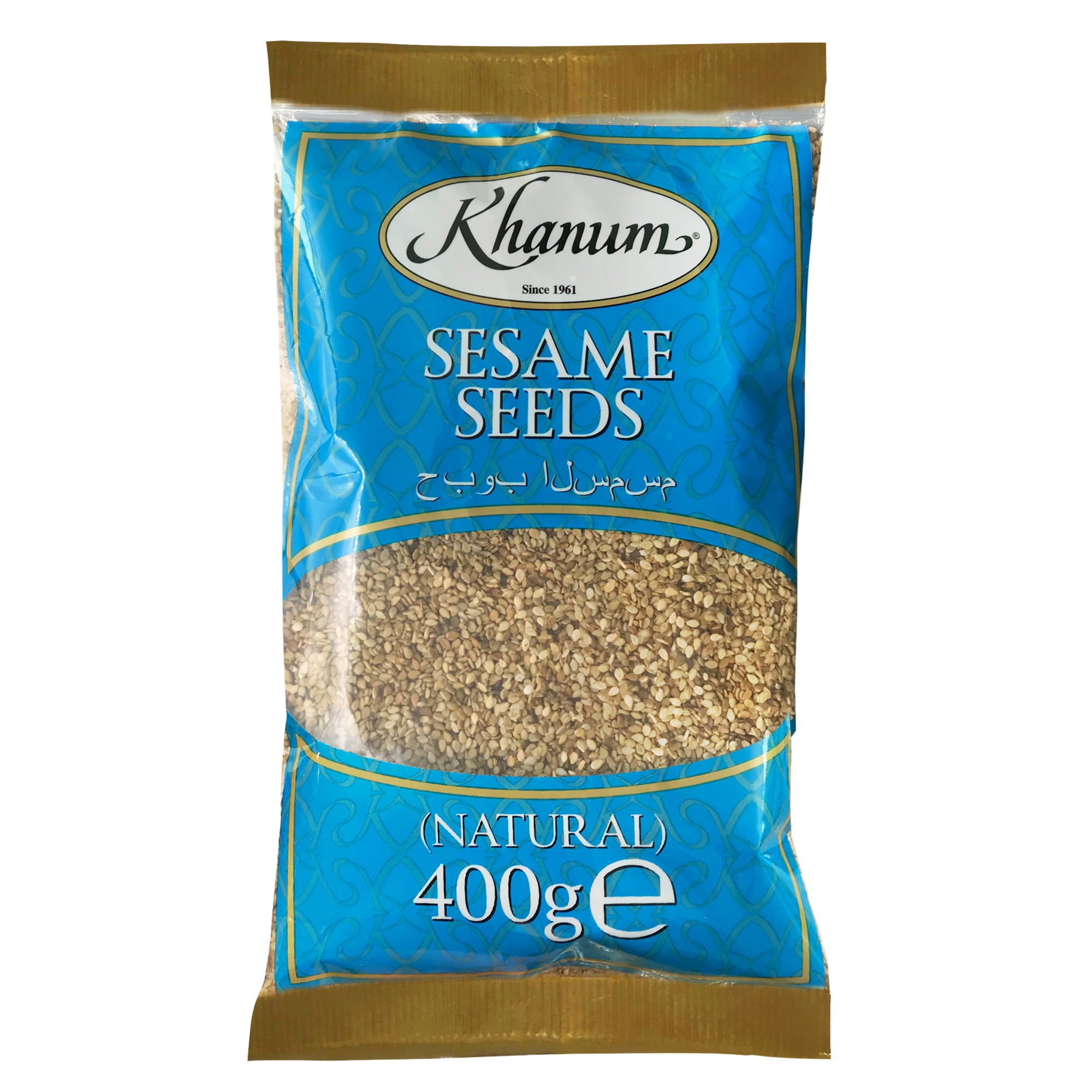 Khanum Sesame Seeds (Natural) 10x400g