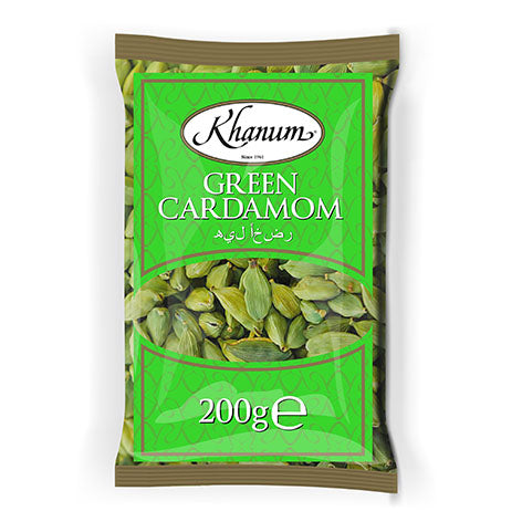 Khanum Green Cardamom 10x200g