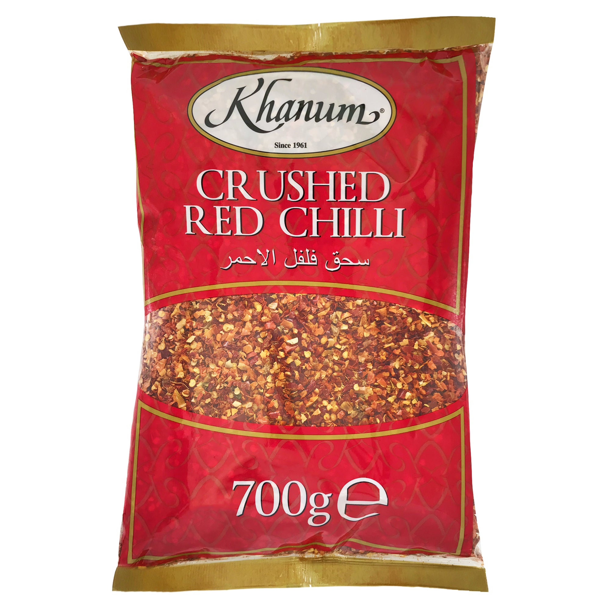 Khanum Crushed Red Chilli 6x700g