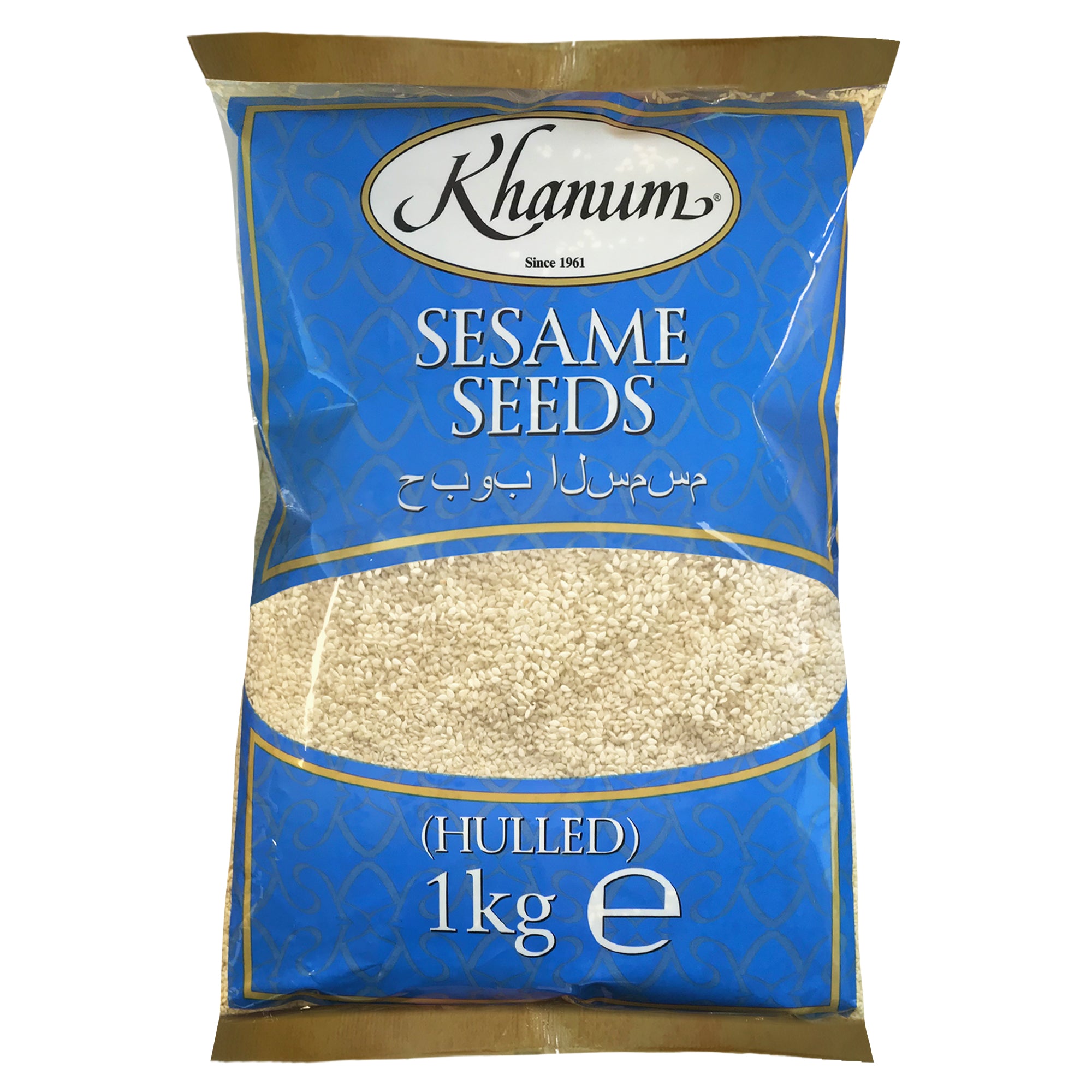 Khanum Sesame Seeds (Hulled) 6x1kg