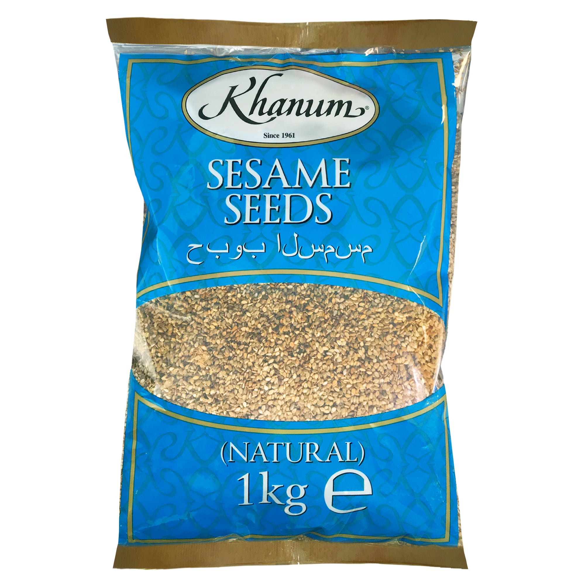 Khanum Sesame Seeds (Natural) 6x1kg