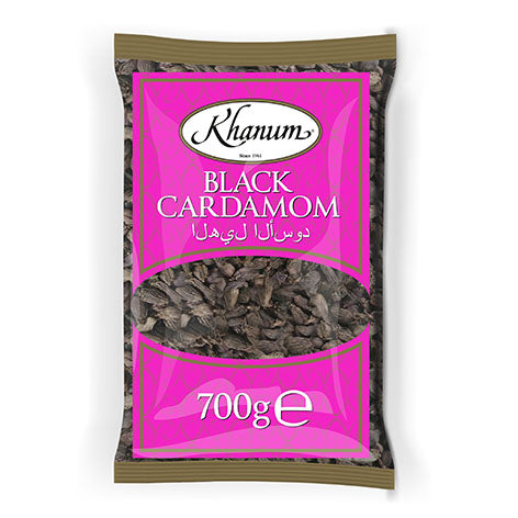 Khanum Black Cardamom 6x700g