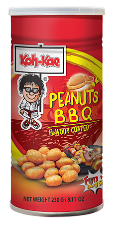 Koh-Kae Peanuts - BBQ Flavour 12x230g