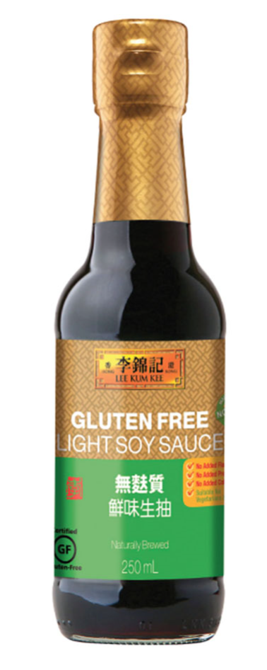 Lee Kum Kee Light soy Sauce 12x250ml (Gluten free)