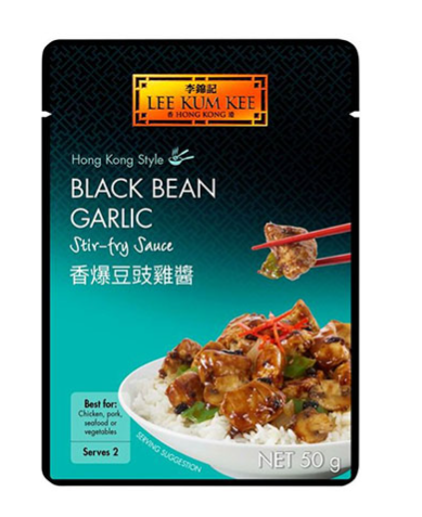 Lee Kum Kee Black Bean Garlic Stir Fry Sauce 12x50g