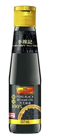 Lee Kum Kee Black Sesame Oil 12x207g