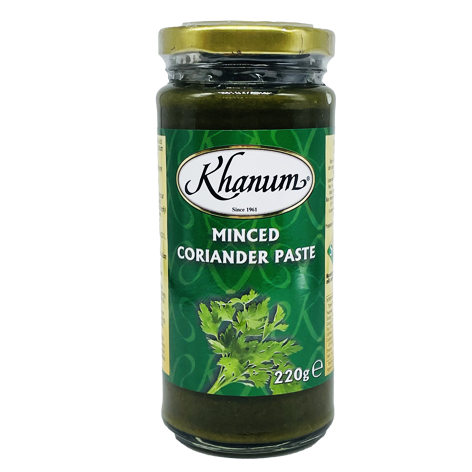 Khanum Minced Coriander 12x220g