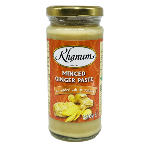 Khanum Minced Ginger 12x220g