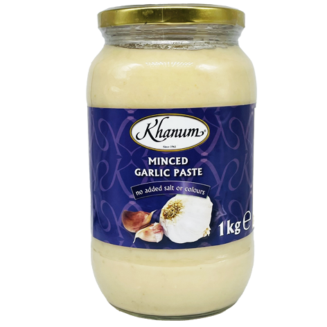 Khanum Minced Garlic 2x6x1kg