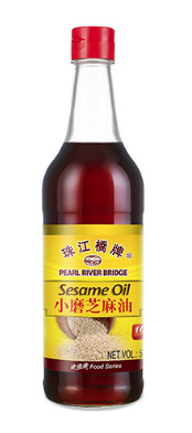 Pearl River Bridge Pure Sesame Oil 12x600ml