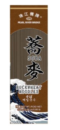 Pearl River Bridge Soba Buckwheat Noodles 30x400g