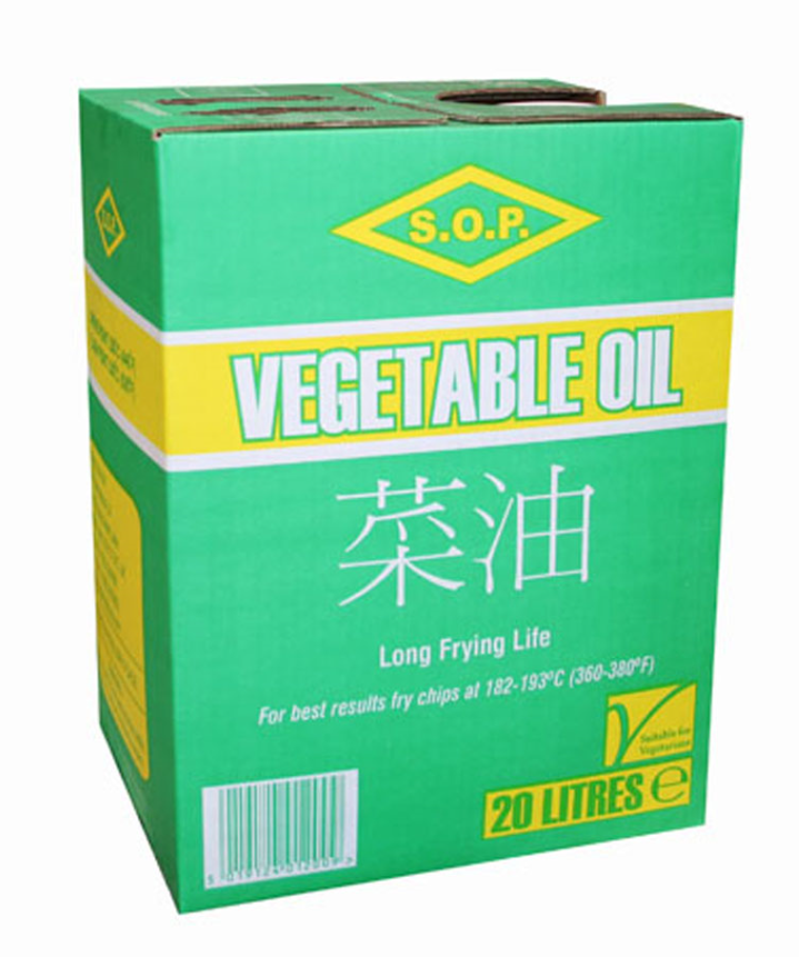 SOP Vegetable Oil (Box) 20ltr