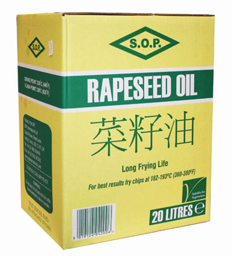 SOP Rapeseed Oil (Box) 20ltr
