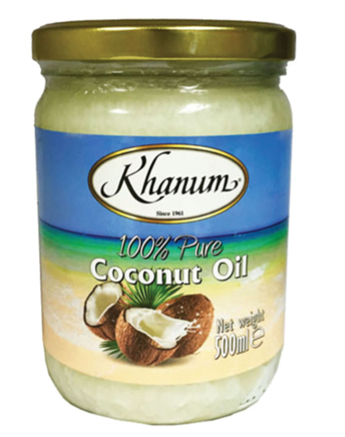 Khanum Coconut Oil 12x500ml
