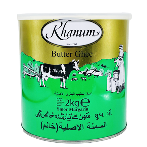 Khanum Butter Ghee 6x2kg
