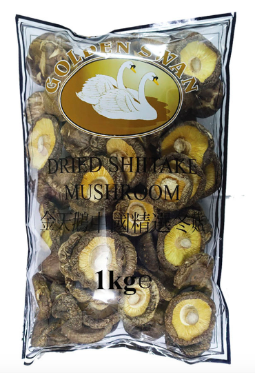 Golden Swan Dried Mushroom 12x1kg