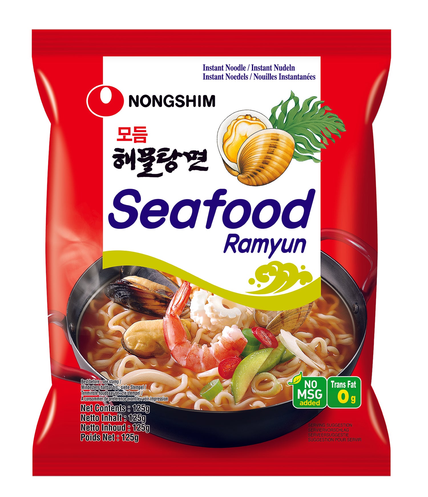 Nongshim Seafood Ramyun  20x125g