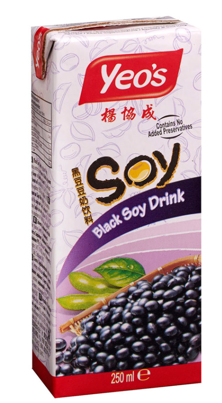 Yeo's Black Soy Drink 4x6x250ml