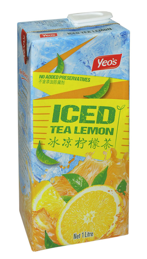 Yeo's Iced Lemon Tea Drink 12x1ltr