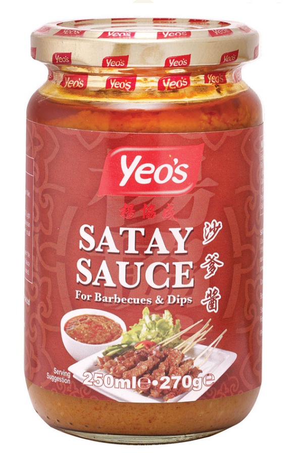 Yeo's Satay Sauce 12x250ml