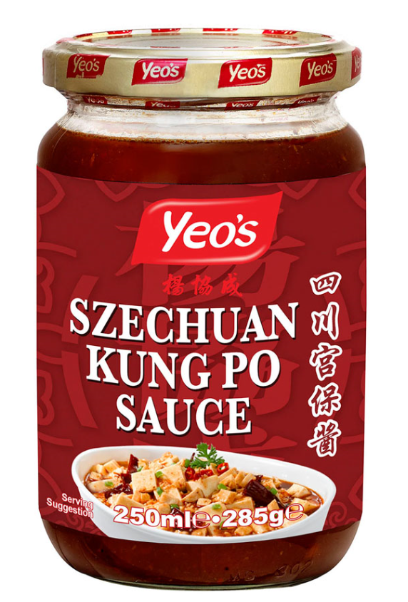 Yeo's Szechuan Kung Po Sauce 12x250ml