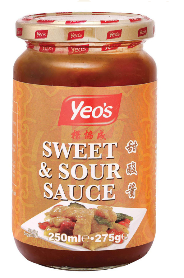 Yeo's Sweet & Sour Sauce 12x250ml
