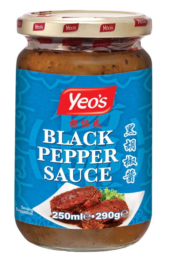 Yeo's Black Pepper Sauce 12x250ml